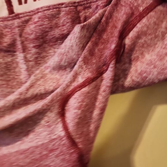 Gymshark Burgundy Performance Leggings with Elastic Waistband XS - Picture 6 of 6